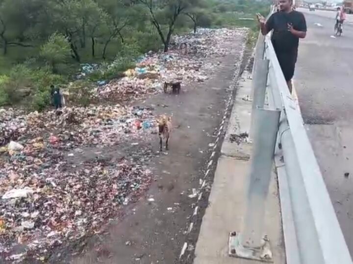 सीर गोवर्धनपुर-रमना मार्ग पर मेडिकल कचरा फेंके जाने से आक्रोश