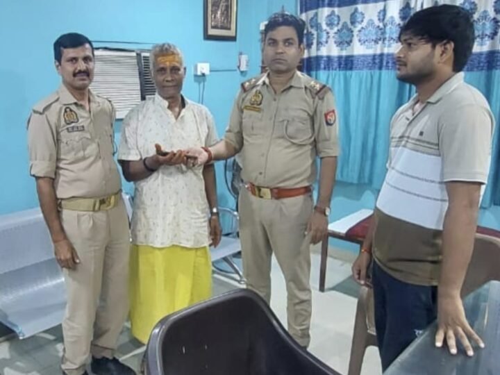 गणेश मंदिर से चोरी मोबाइल डेढ़ घंटे में बरामद