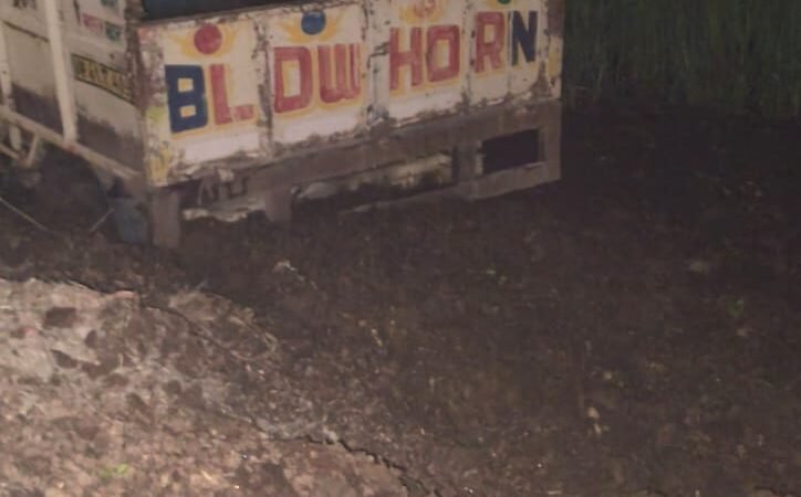 मैजिक की टक्कर से साइकिल सवार मजदूर की मौके पर मौत, चालक फरार