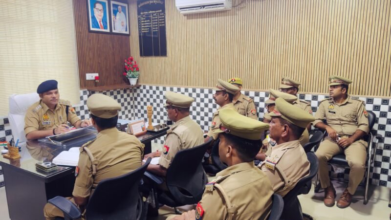 लंबित विवेचनाओं की एसीपी पिंडरा ने की समीक्षा