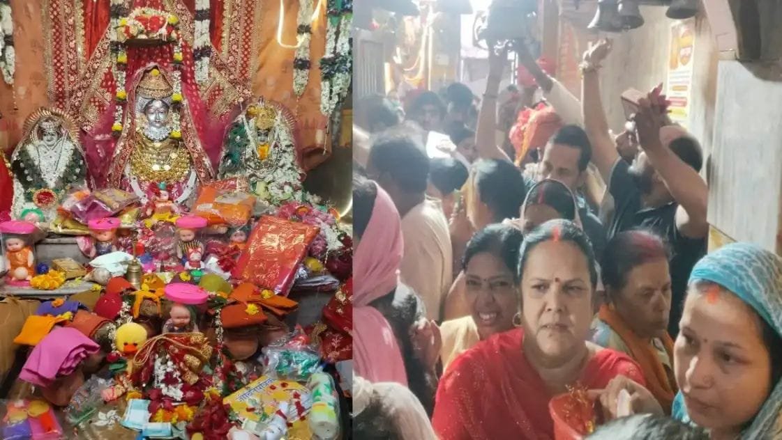 सुरहिया मेले की पूर्णाहुति, जिउतिया पर मंदिरों में उमड़ी श्रद्धालुओं की भीड़