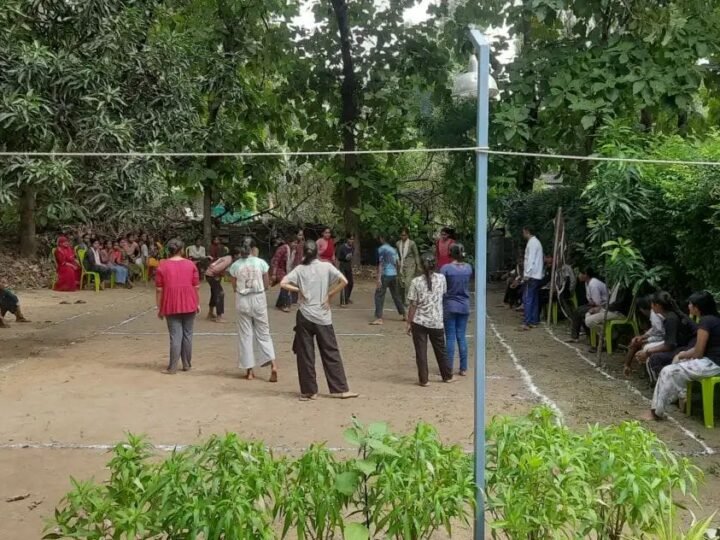 बालिका कबड्डी में आठ टीमों के बीच हुआ रोमांचक मुकाबला