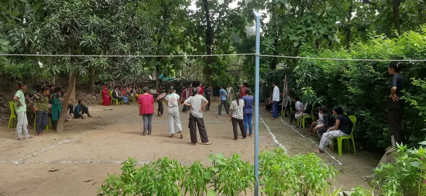 बालिका कबड्डी में आठ टीमों के बीच हुआ रोमांचक मुकाबला