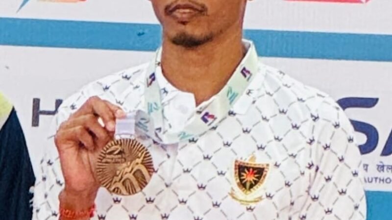 बरेका कर्मी अजय कुमार बिंद ने राष्ट्रीय एथलेटिक्स चैंपियनशिप में जीता कांस्य पदक