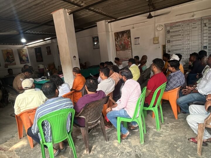 चौबेपुर थाने में पीस कमेटी की बैठक, नवरात्रि-दशहरा को लेकर व्यापारियों को दिए निर्देश