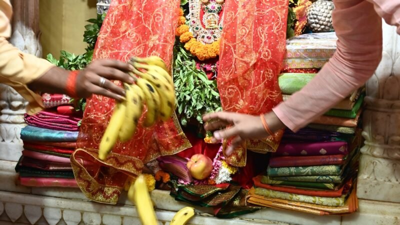 नवरात्रि के सप्तम दिवस पर मां भगवती की आराधना, नवदुर्गा सप्तशती का पाठ