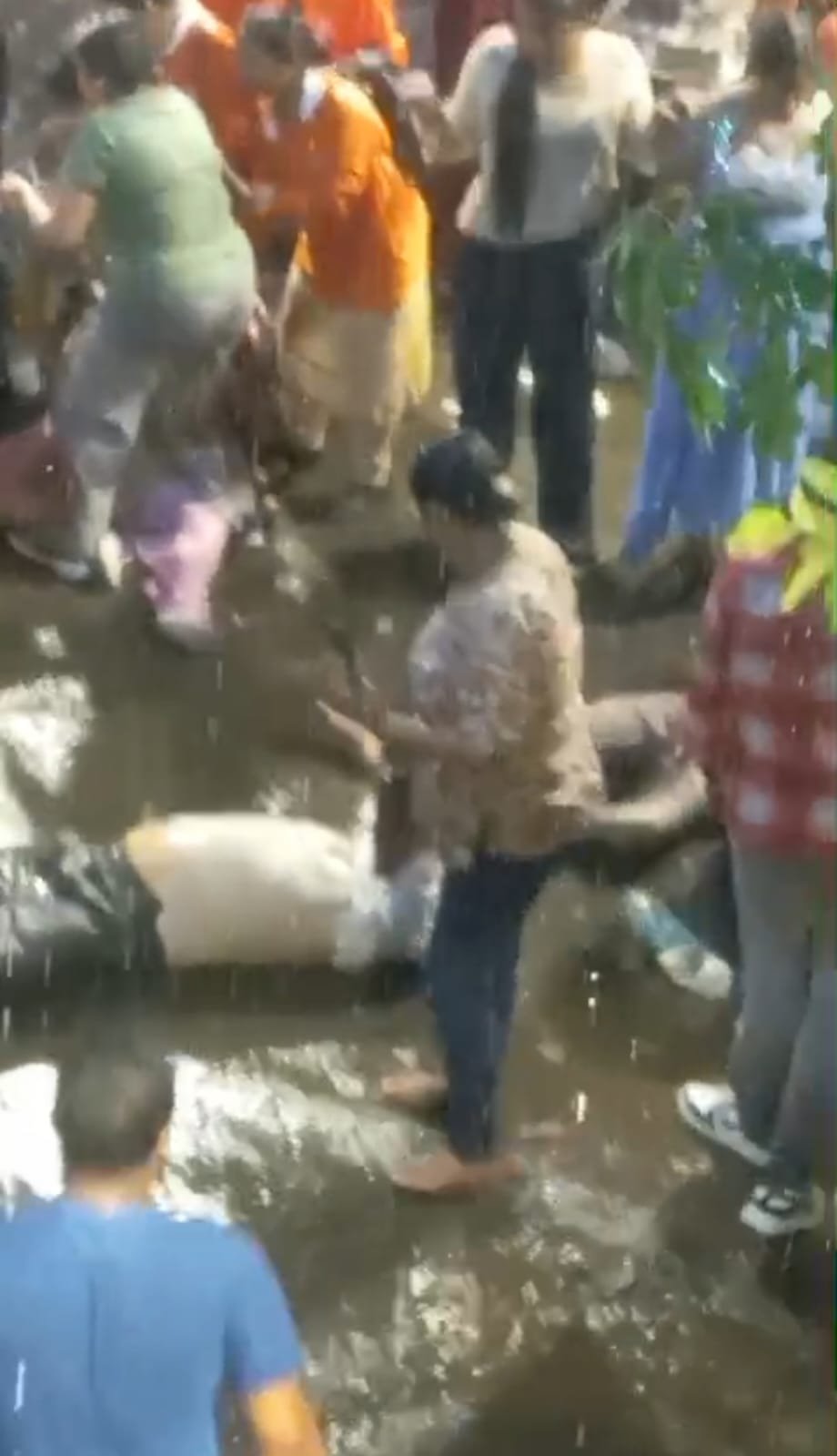 कोलकाता : दुर्गा पूजा पंडाल में भगदड़ से कई श्रद्धालुओं की मौत का दावा
