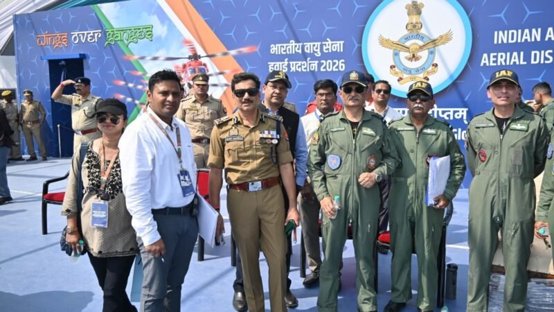 एयर शो की फुल ड्रेस रिहर्सल का पुलिस आयुक्त मोहित अग्रवाल ने लिया जायजा, सुरक्षा व्यवस्था चाक-चौबंद करने के निर्देश