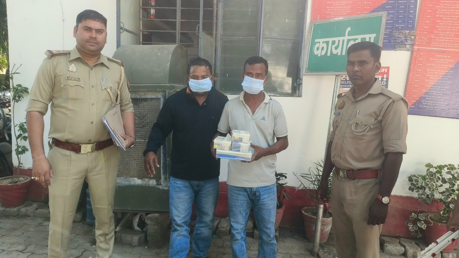 सारनाथ में चोरी के मामले में दो बांग्लादेशी चोर गिरफ्तार