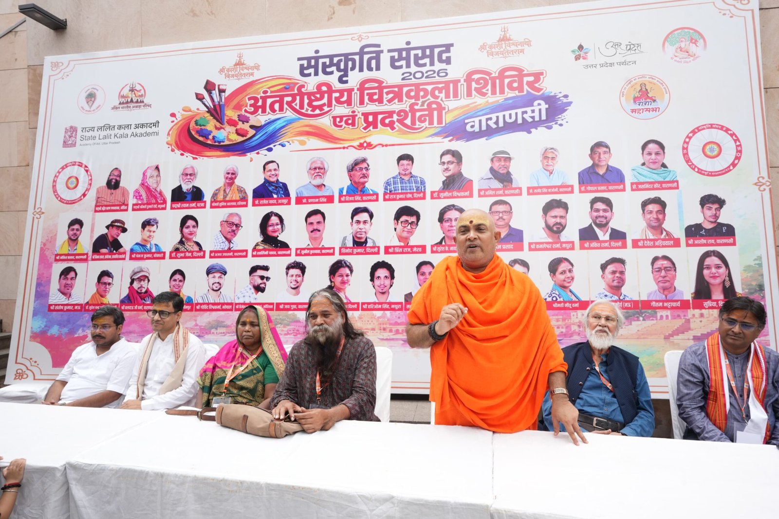काशी विश्वनाथ धाम में अंतरराष्ट्रीय चित्रकला कार्यशाला का शुभारंभ