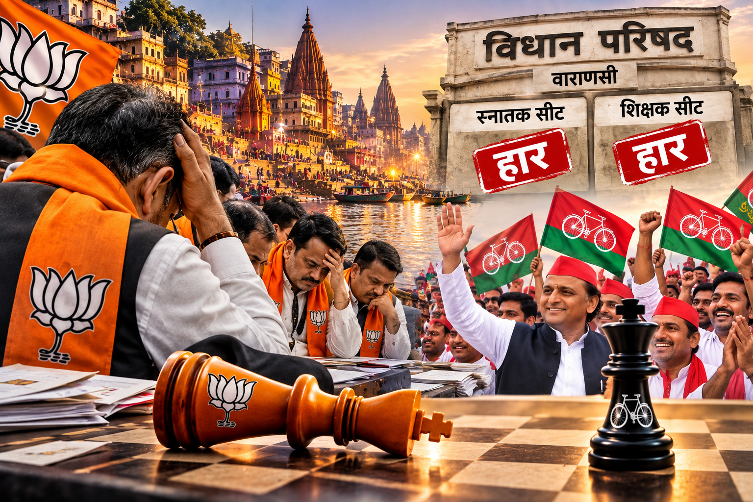काशी में कमल क्यों मुरझाया?