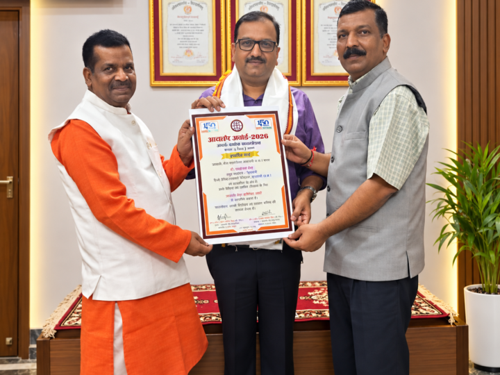 आब्जर्वर बेस्ट जर्नलिस्ट अवॉर्ड से सम्मानित हुए जनवार्ता के समूह संपादक डॉ. राजकुमार सिंह